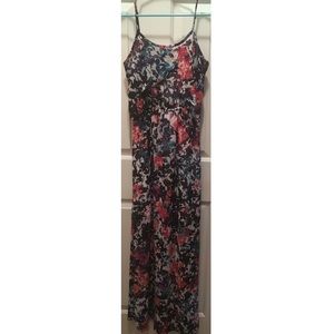 Xhilaration Floral Maxi Dress XS